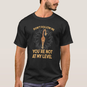 キリンのファンのためのサファリ動物 Tシャツ