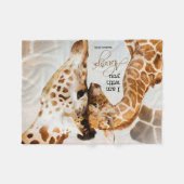 キリンのフリースブランケット フリースブランケット (正面(横))