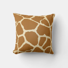 キリンのプリント クッション