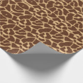 キリンのプリント ラッピングペーパー (角)