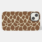 キリンのプリント iPhoneケース (裏面横)