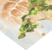 キリンのポートレートの動物の写真 テーブルクロス (アングル)