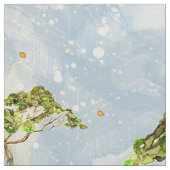 キリンのポートレートの動物の写真 ファブリック (見本)