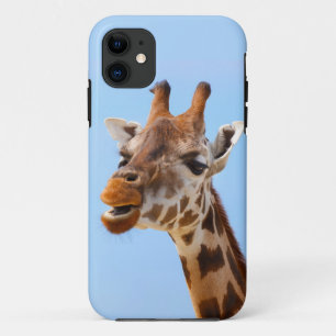 キリンのポートレートのiPhoneの場合 iPhone 11 ケース
