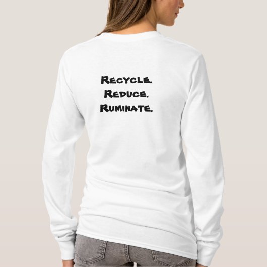 キリンのリサイクル Tシャツ (裏面)