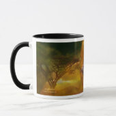 キリンの世界の芸術のマグ マグカップ (左)