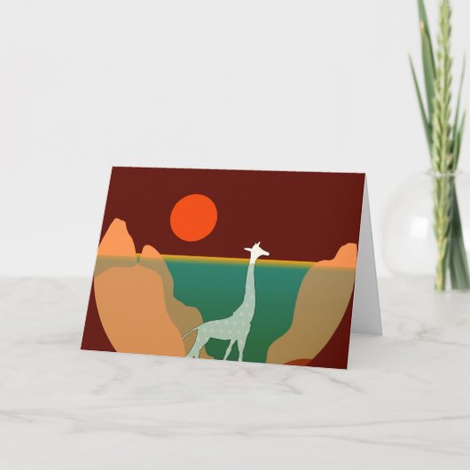 キリンの元のデザイン シーズンカード (正面)