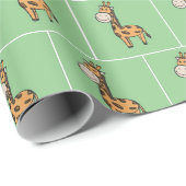 キリンの包装紙 ラッピングペーパー (ロールコーナー)