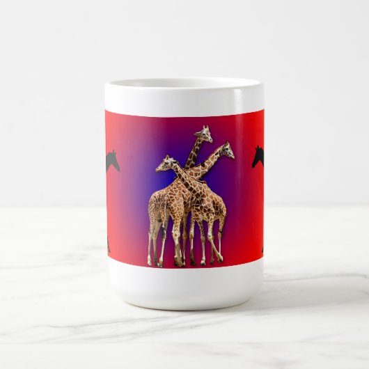 キリンの多く コーヒーマグカップ (中央)
