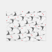 キリンの恋人-フリースブランケット フリースブランケット (正面(横))