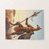 キリンの戦士 ジグソーパズル (横)