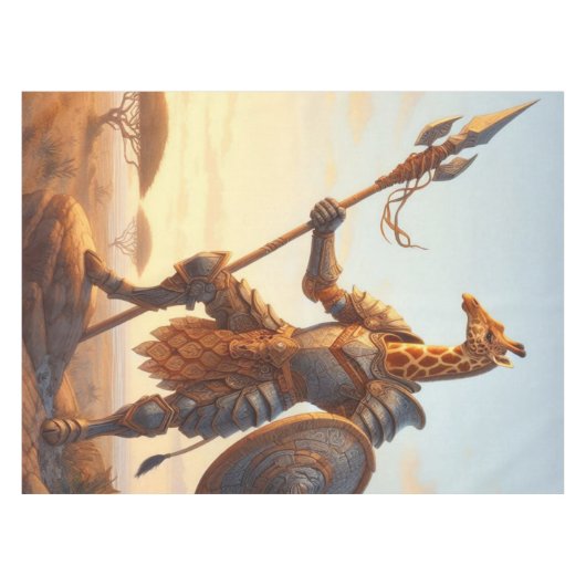 キリンの戦士 テーブルクロス (正面(横))