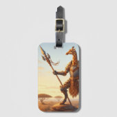 キリンの戦士 ラゲッジタグ (正面縦)