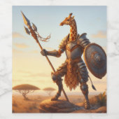 キリンの戦士 ワインラベル (シングルラベル)