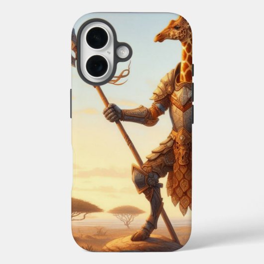 キリンの戦士 Case-Mate iPhoneケース (裏面)