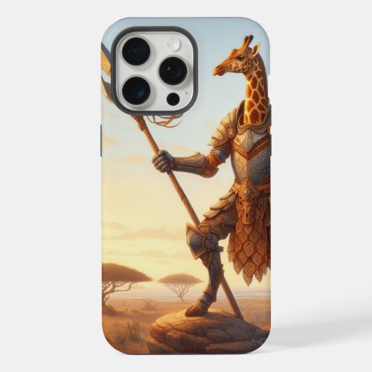 キリンの戦士 iPhoneケース (裏面)