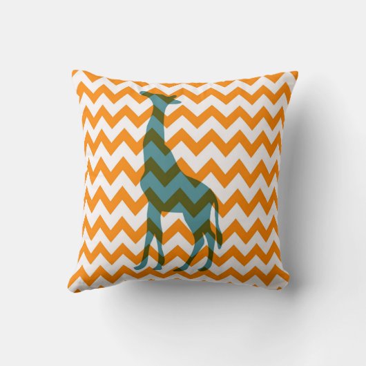 キリンの枕 クッション (裏面)