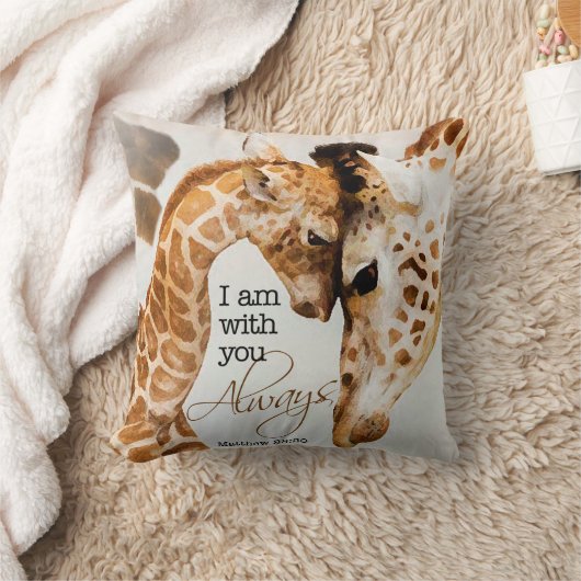 キリンの枕 クッション (ブランケット)
