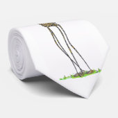 キリンの漫画のタイ ネクタイ (ロール)