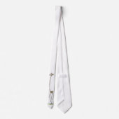 キリンの漫画のタイ ネクタイ (裏面)