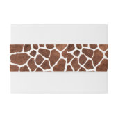 キリンの点 招待状ベリーバンド (裏面例)