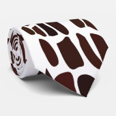 キリンの皮膚パターン ネクタイ (ロール)