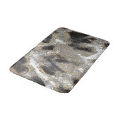 キリンの皮膚パターン バスマット (アングル)