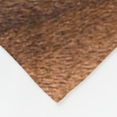 キリンの皮：動物のリアルなテクスチャ フリースブランケット (角)