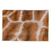 キリンの皮：動物のリアルなテクスチャ 枕カバー (裏面)