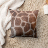 キリンの肌の質感 クッション (ブランケット)