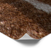 キリンの肌の質感 ポスター (角)