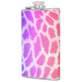 キリンの肌の質虹色のパターン フラスク (左)