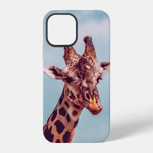 キリンの肖像 iPhoneケース (裏面)