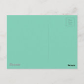 キリンの自撮りは決して上手く行かない… ポストカード (裏面)