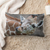 キリンの舌の枕 ランバークッション (ブランケット)