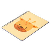 キリンの誕生日 子供アート ノートブック (左側)