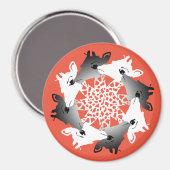 キリンの輪 マグネット (正面/裏面)