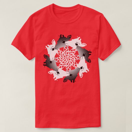キリンの輪 Tシャツ (デザイン正面)