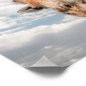 キリンの首貼りポスター ポスター (角)