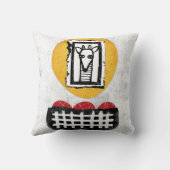 キリンはもし装飾用クッション クッション (裏面)