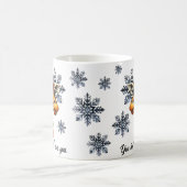 キリンはクリスマス・マグカップを愛している コーヒーマグカップ (中央)