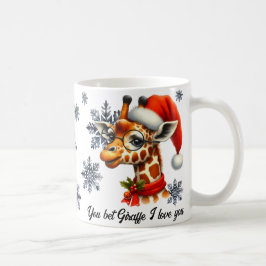 キリンはクリスマス・マグカップを愛している コーヒーマグカップ