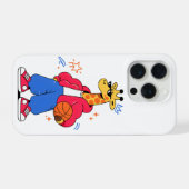 キリンはジャンプできる : ストリートウェアバスケ iPhoneケース (裏面横)
