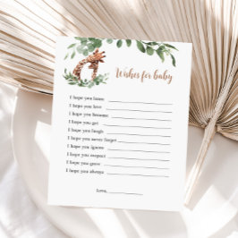 キリンはベビーを願う