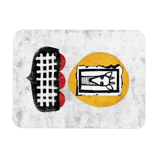 キリンは冷もし蔵庫磁石だ マグネット (横)