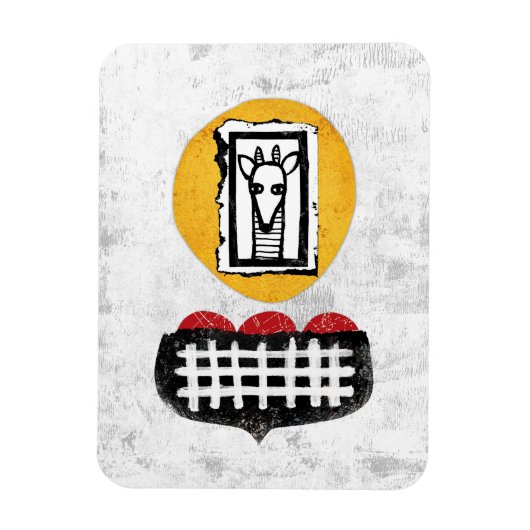 キリンは冷もし蔵庫磁石だ マグネット (縦)