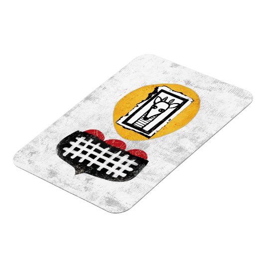 キリンは冷もし蔵庫磁石だ マグネット (左側)