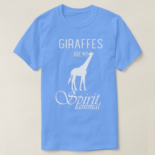 キリンは私の霊性動物だ Tシャツ (デザイン正面)