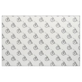 キリンは1ペニーの農耕自転車に乗っている ファブリック (ファットクウォーター)