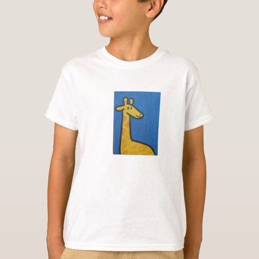 キリンはTシャツをからかいます Tシャツ (正面)